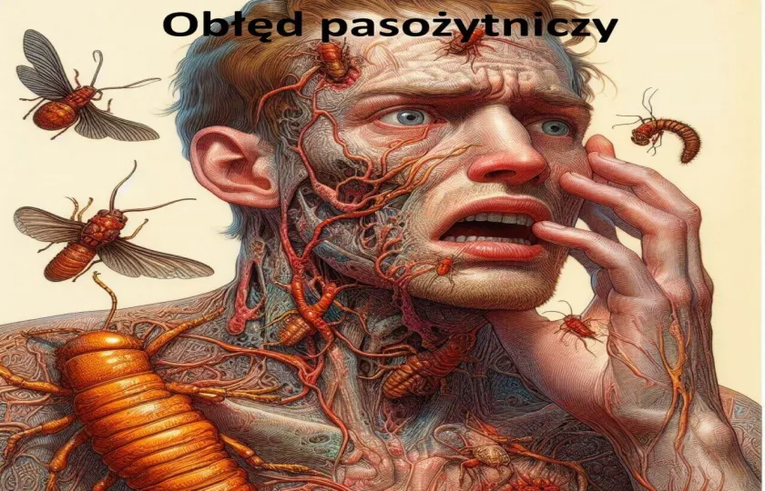 Obłęd pasożytniczy, , parazytoza urojeniowa, zespół Ekboma, choroba, Ekboma, halucynoza pasożytnicza, halucynoza dotykowa