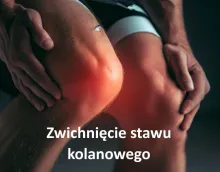 Zwichnięcie stawu kolanowego