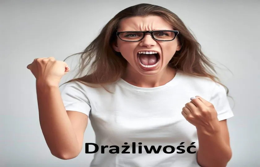 Drażliwość, emocje, nastrój, stres, reakcja, impulsywność, agresja, nerwowość, irytacja, frustracja