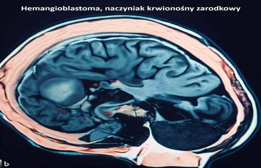 Hemangioblastoma, naczyniak krwionośny zarodkowy, naczyniak zarodkowy włośniczkowy, guz Lindaua