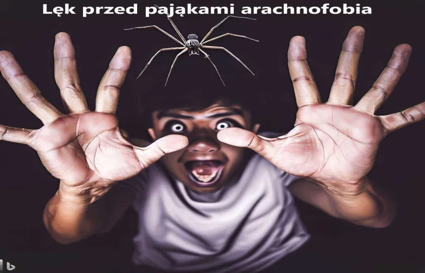 Lęk przed pająkami arachnofobia