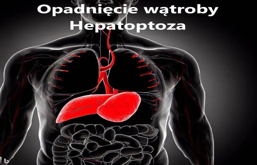 Opadnięcie wątroby, hepatoptoza