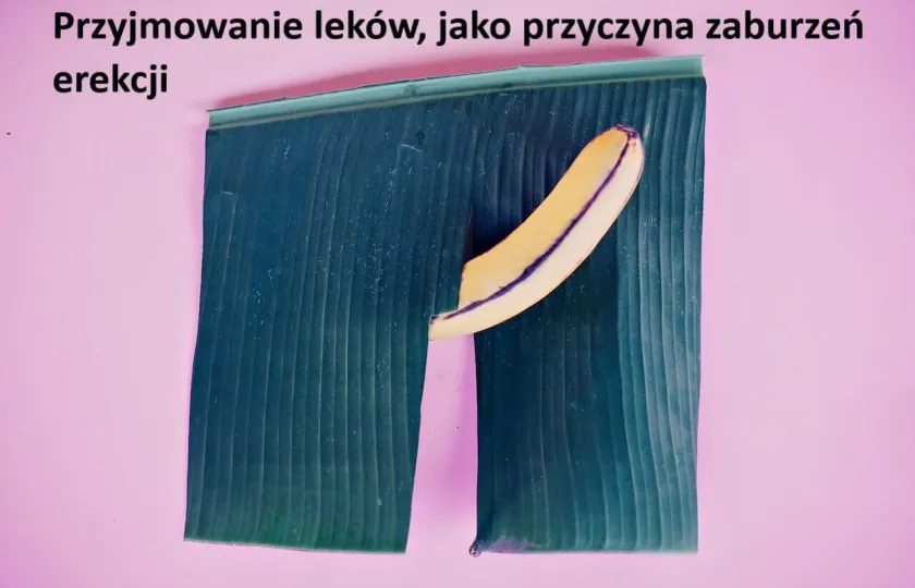 Przyjmowanie leków, jako przyczyna zaburzeń erekcji