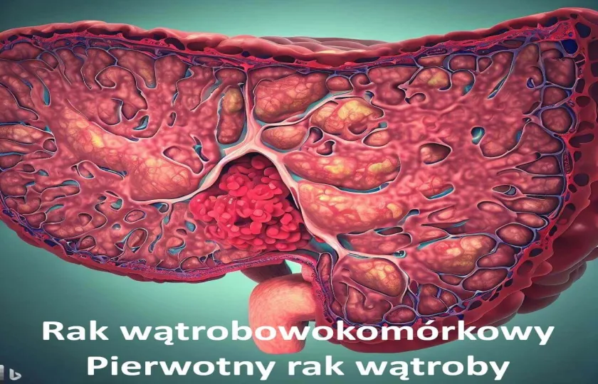 Rak wątrobowokomórkowy, pierwotny rak wątroby, HCC, hepatocellular carcinoma)