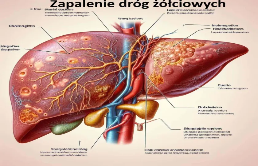 Zapalenie dróg żółciowych