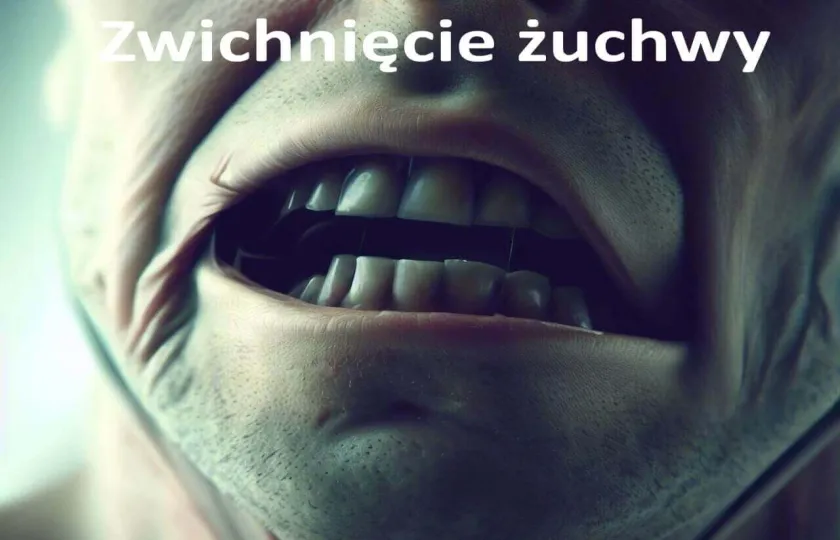 Zwichnięcie żuchwy