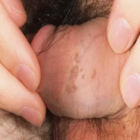 Kłykciny kończyste u mężczyzn